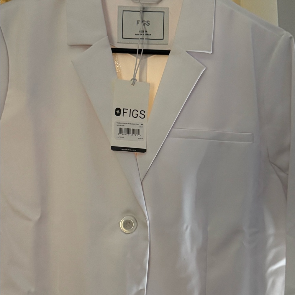 Figs Women's Classic White Blazer